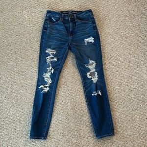 American Eagle women’s size 6 super hi-rise jegging